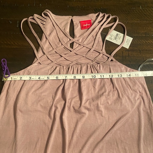 Strappy Mauve Sleeveless Dress, size S, Daytrip brand. NWT - Picture 7 of 13